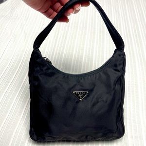 Black Nylon Prada Hobo